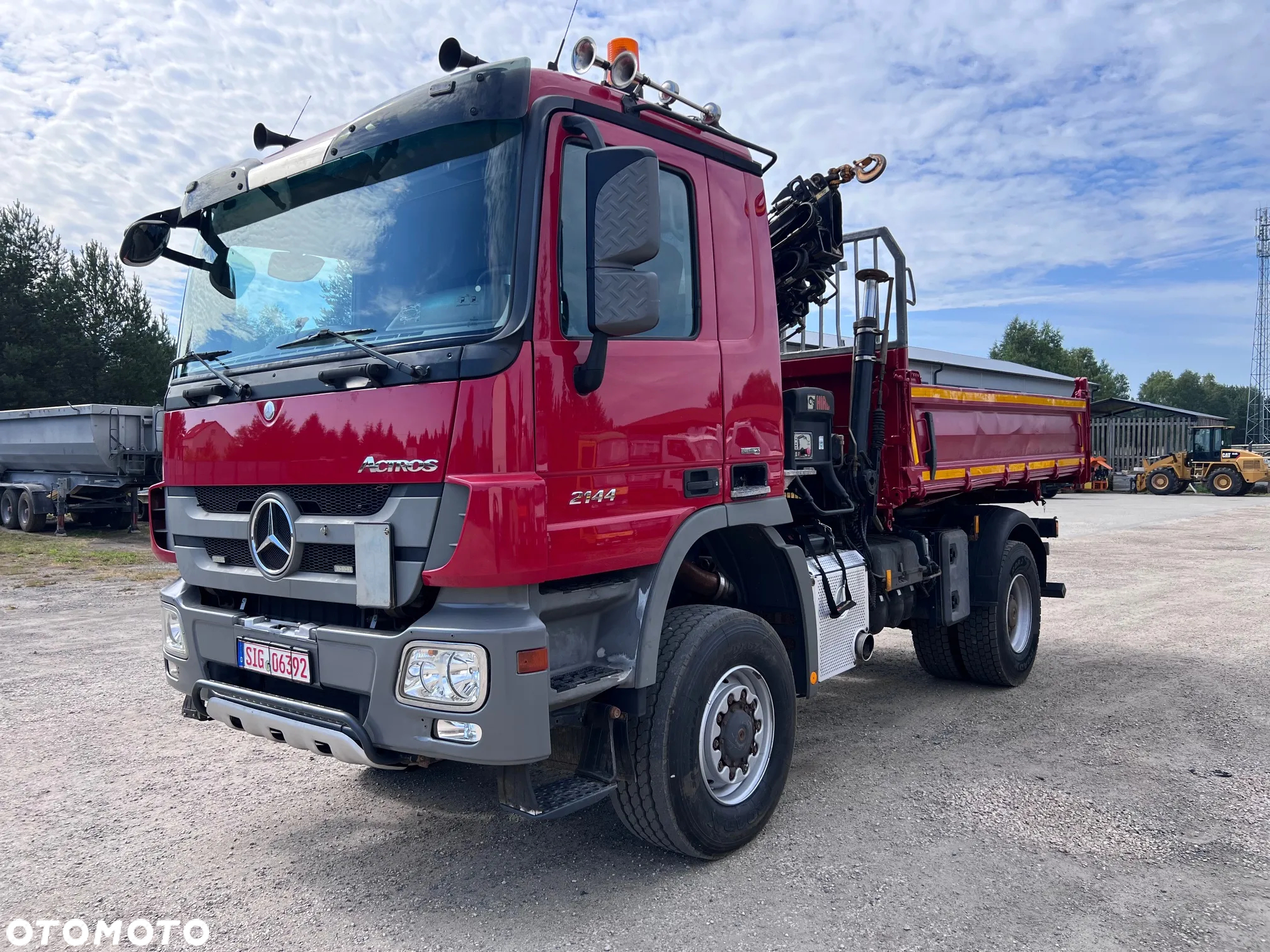 Mercedes-Benz ACTROS 4x4 1844 2144 AK HDS HIAB 12M - 12