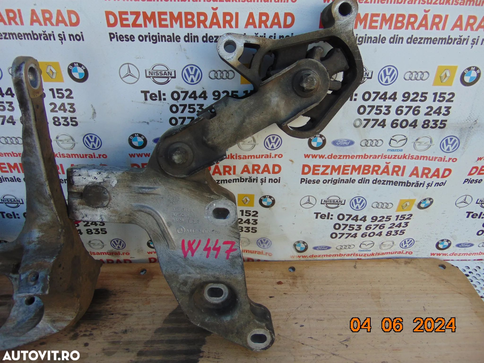 Suport motor dreapta Mercedes Vito w447 viano 1.7 cod a - 1