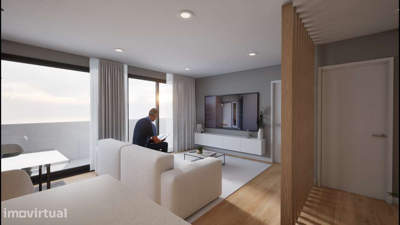 Apartamento T1 em venda na Herdade Real de Santiago - Grande imagem: 5/13