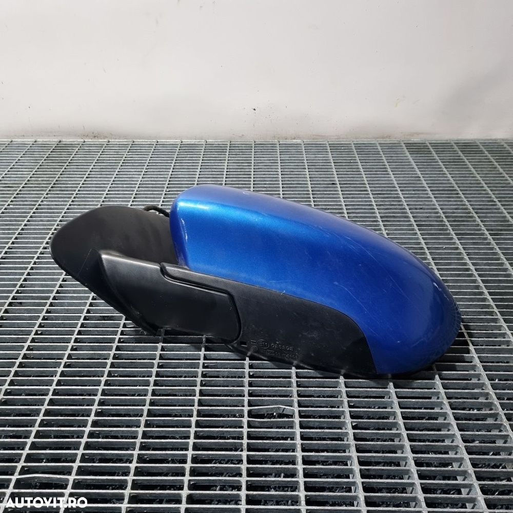 Oglinda stanga Nissan Qashqai 2007 - 2010 4 Usi BLUE BV5G (1468) Cu rabatare electrică - 2