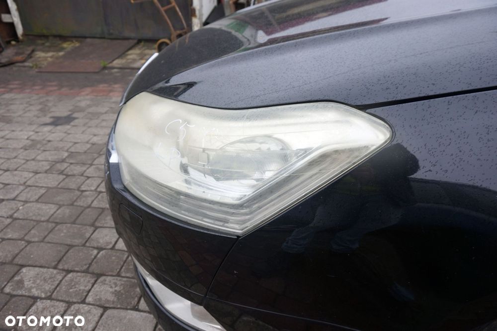 MASKA ZDERZAK BŁOTNIKI LAMPY C5 III X7 KTVD XENON SPRYSKI EU CITROEN 2008-2017 CZARNY PRZÓD KOMPLETNY - 26