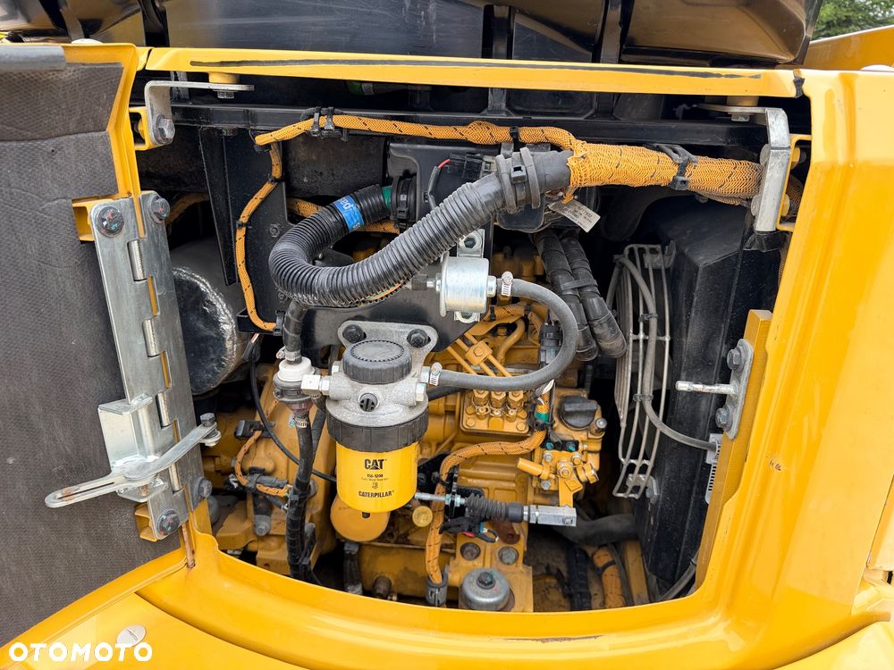Caterpillar Minikoparka Cat 302.7 3xłyżki Skarpowa hydrL\P dodatkowe linie hydrauliczne szybkozłącze Gąsienice jak Nowe WIDŁY WIERTNICA za dopłatą - 5