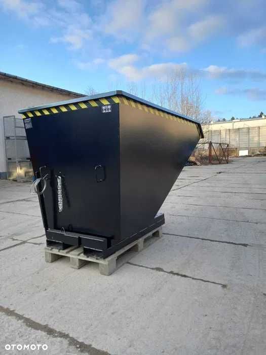 Pojemnik samowyładowczy NTK HD 1600L.Kontener do ciężkich odpadów. - 2