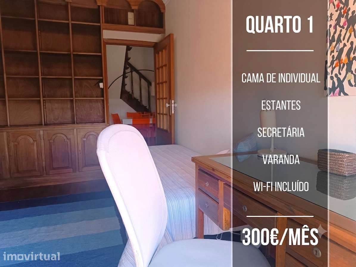 Quartos em Coimbra (Celas - Junto ao HUC) - Grande imagem: 4/10