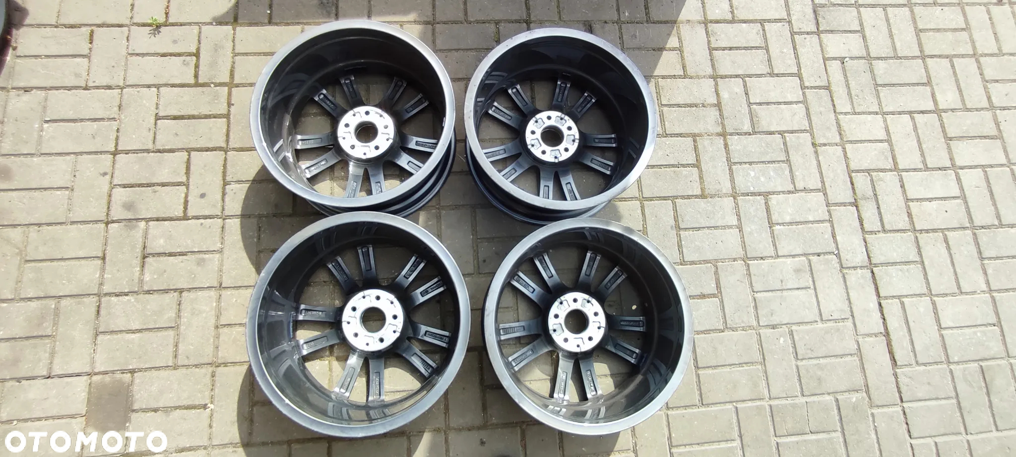 FELGI ALUMINIOWE 5x112 8Jx18 CALI ET33 fi 66.6 2574010800 MERCEDES CLS I INNE KOMPLET 4 SZTUKI - 10