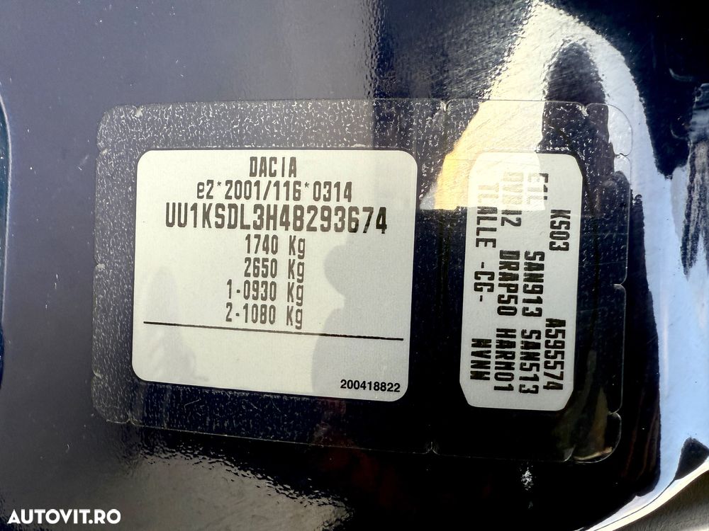 Dacia Logan 1.6 MPI Ambiance - 22