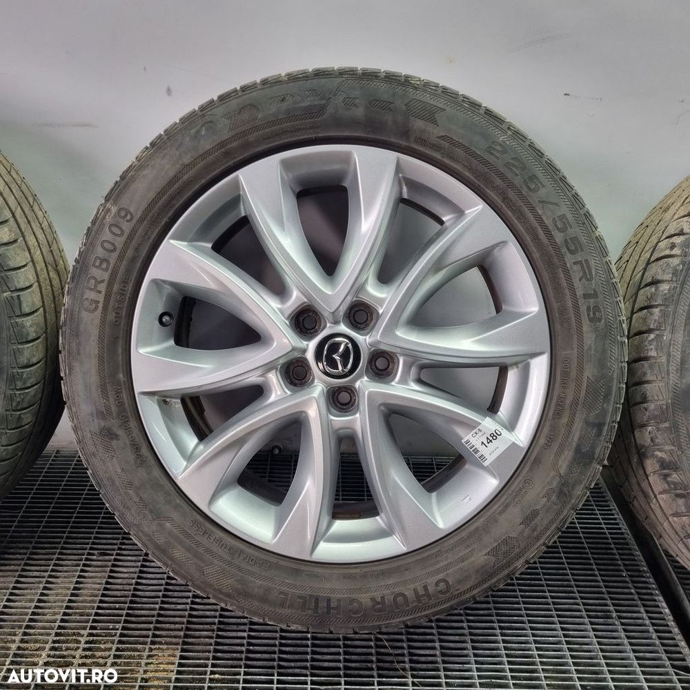 Jante aliaj Mazda CX - 5 2012 - 2015 (1480) R19 225 55 R19 DOT2023 VARĂ ET50 5X114.3 - 3