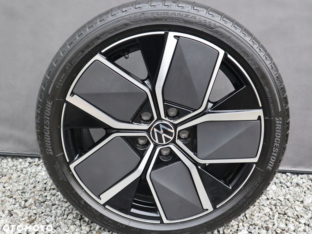 Koła Felgi VW Golf 8 OE 18 Cali, GTI GTD GTE R-Line 225/40/18 JAK NOWE - 3