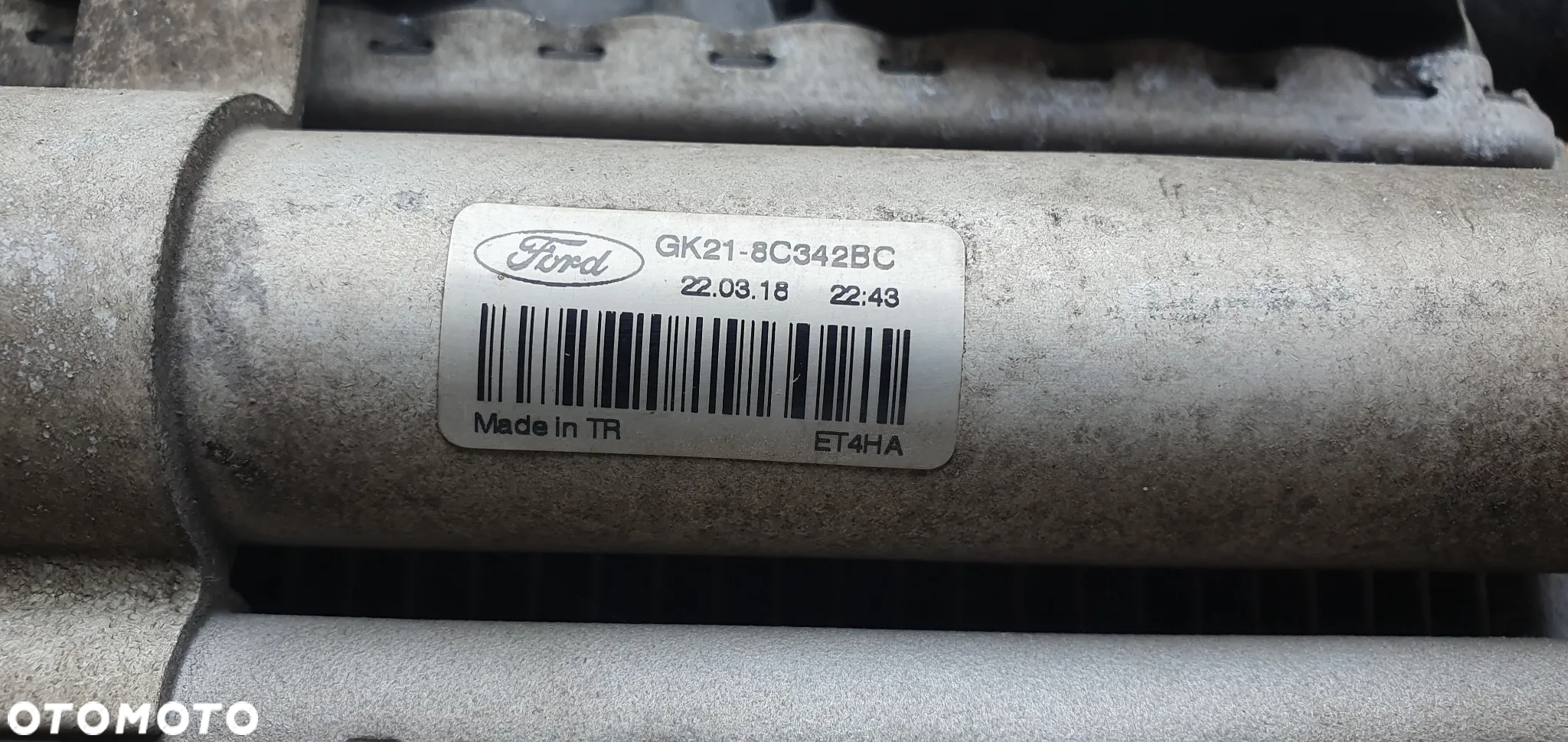Chłodnica chłodnice wody klimatyzacji wentylator Ford Transit Custom MK8 Lift 2.0 TDCI - 9