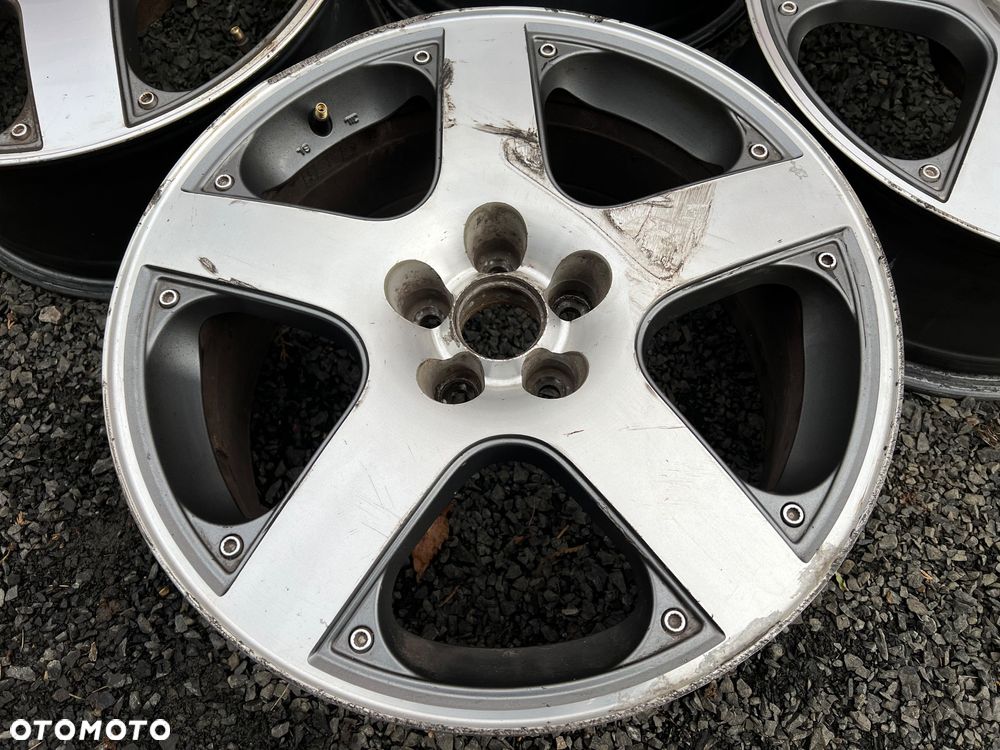 VOLKSWAGEN R17 UNIKATOWE ORYGINALNE FELGI ALUMINIOWE 17" 7J ET38 5X100 57,1mm ALUFELGI 1J0601025S KOMPLET 4SZT SANTA MONICA GOLF IV GTI - 5