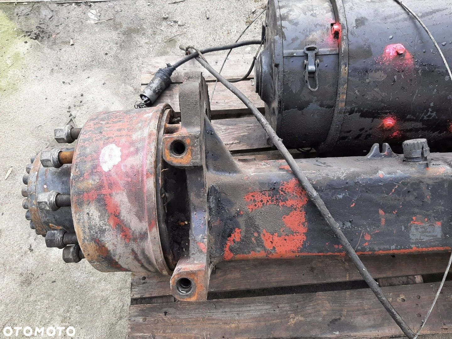 WOZEK WIDLOWY STILL R70-45 3.0D 89R OS PRZEDNIA NAPEDOWA SILNIK HAMULCE KPL - 8