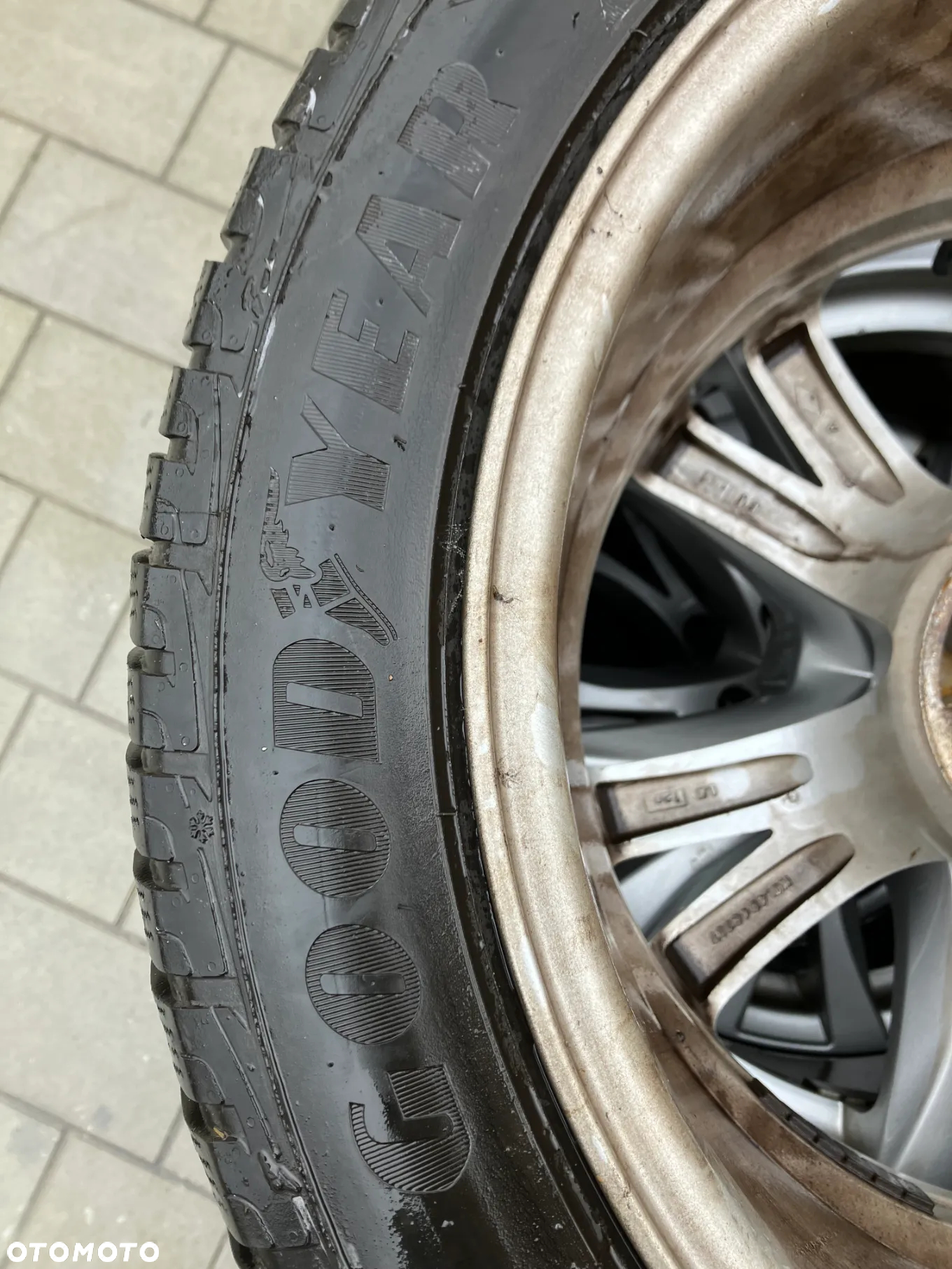 ALUFELGI KOŁA BMW E60 E61 X-DRIVE XD 17 CALI ET40 IS40 GOODYEAR ULTRAGRIP 245/45/17 ZIMA 5x120 KOŁA FELGI - 15