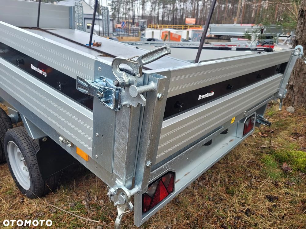 Brenderup Przyczepa wywrotka TT5375, 3500kg 375x180cm mocna - 13