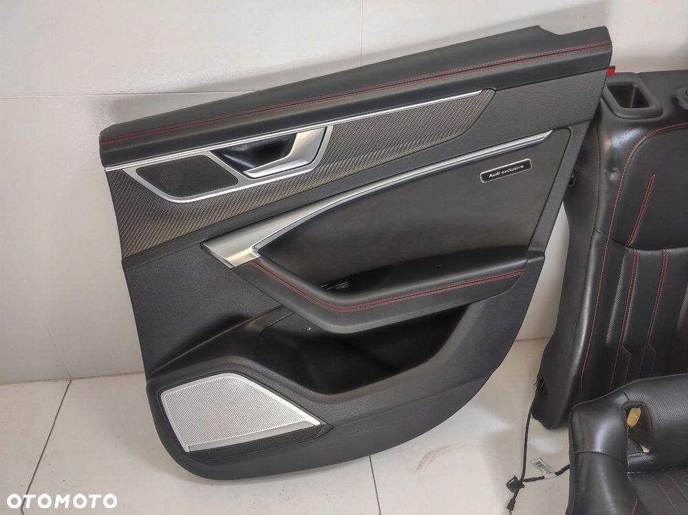WNĘTRZE FOTELE KANAPA TAPICERKA AUDI A6 RS6 C8 KOMBI - 16
