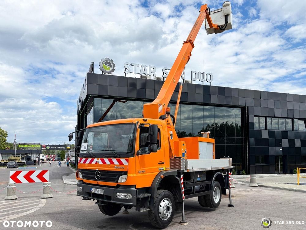 Mercedes-Benz ATEGO 1018 WUMAG WT17 Podnośnik Koszowy 17 Metrów