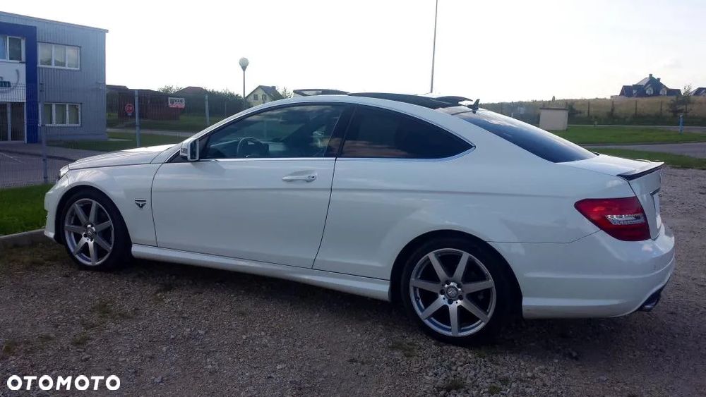 MERCEDES C-KLASA W204 COUPE SPOILER AMG PODKŁAD!!! - 7