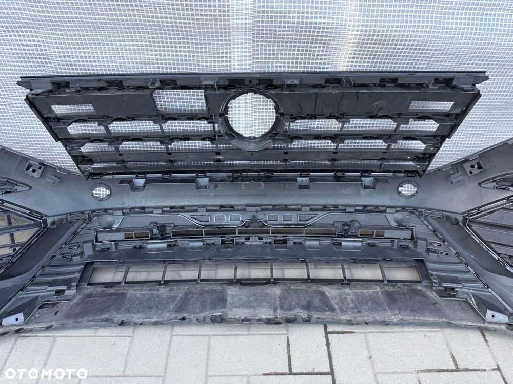 VW TOUAREG III R-LINE ZDERZAK PRZEDNI PRZÓD - 12