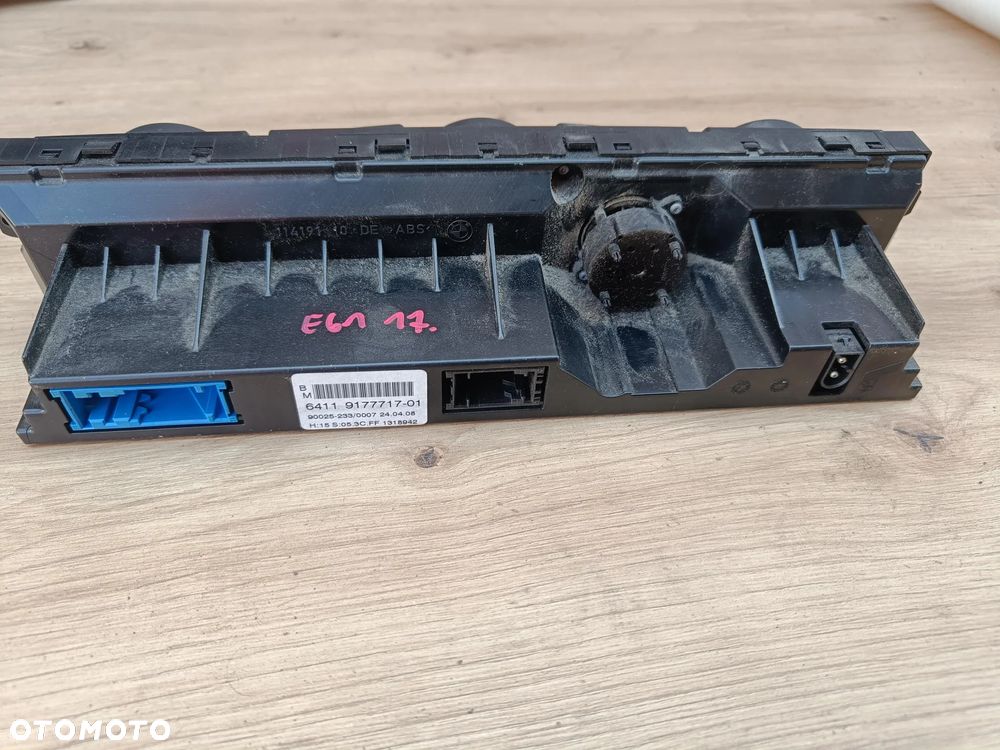 BMW E60 E61 LCI PANEL KLIMATYZACJI KLIMATRONIC 9177717 - 6