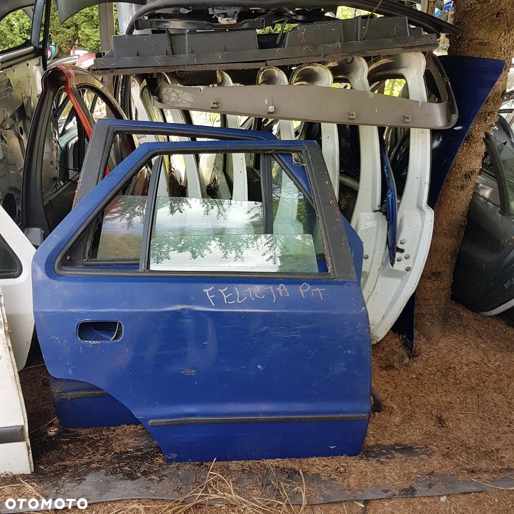 drzwi szyba zamek podnośnik szyby skoda felicia tył - 8
