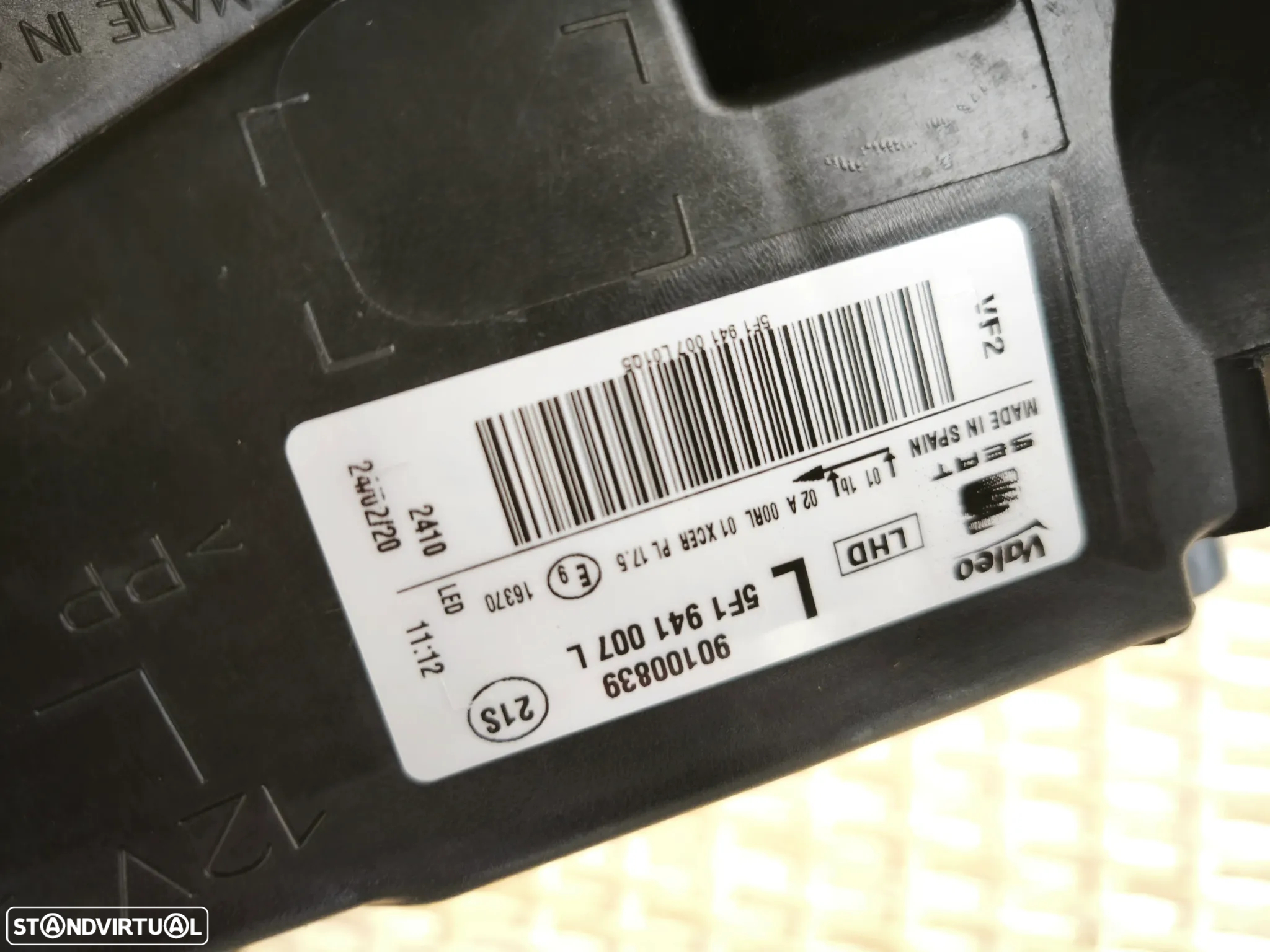 Farol esquerdo full Led SEAT Leon 5F facelift - 4
