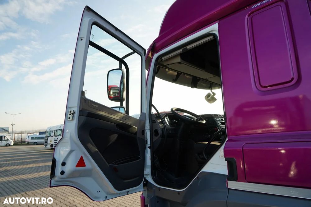 DAF CF 450 / COMBINAȚIE TANDEM / CONTAINER / 120 M3 / TRANSPORTABIL / 4X2 / REMORCA LECI / SAF / PODEA REZISTENTĂ - 26