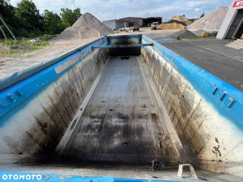 Janmil Naczepa wywrotka aluminiowa 26m3 klapa 5600 kg masa własna - 12