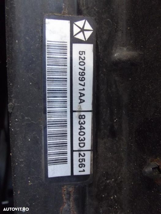 Radiator Jeep Cherokee 2.7 apa intercooler racire electroventilator - 2