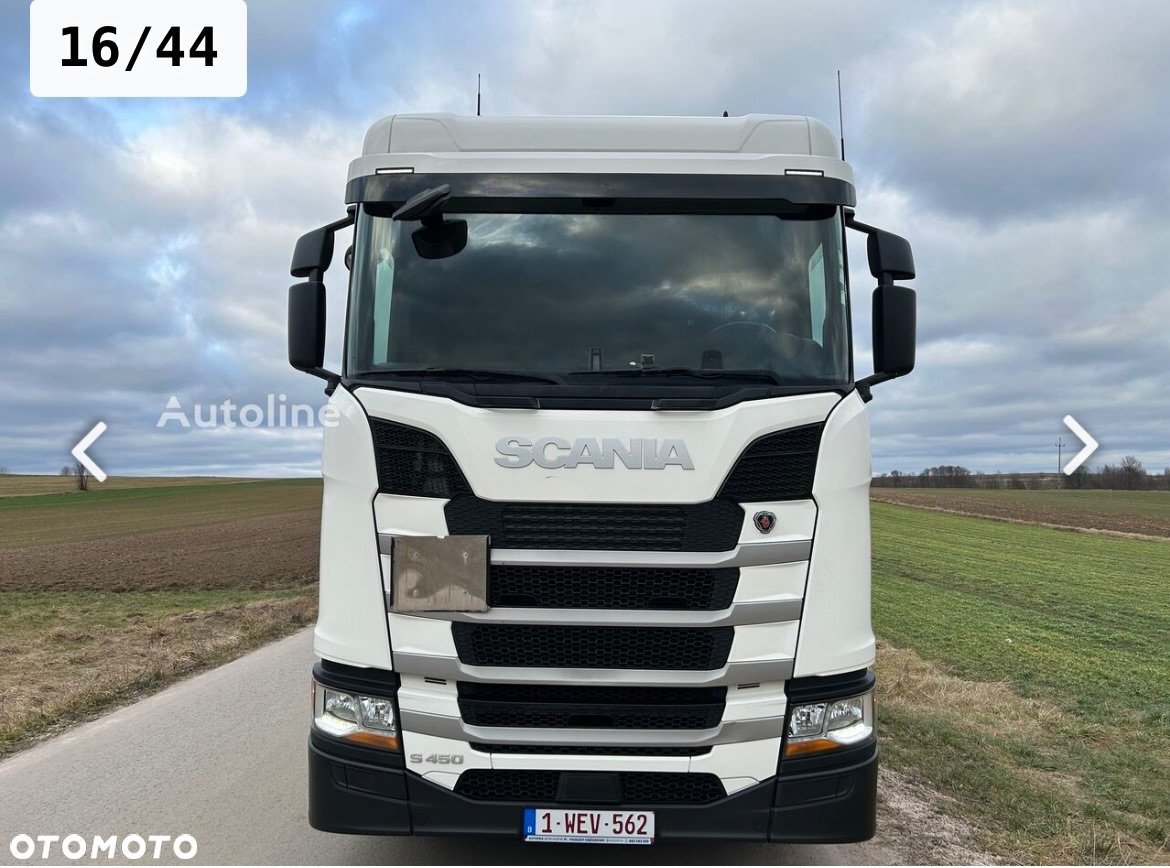 Scania R450 RETARDER HYDRAULIKA 7300kg / KLIMA POSTOJOWA z Niemiec HYDRAULIKA - 13