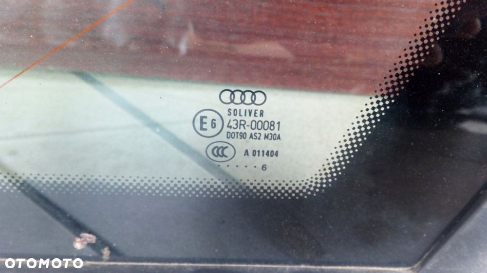AUDI A6 C6 KOMBI 2006 SZYBA KAROSERYJNA PRAWA - 2