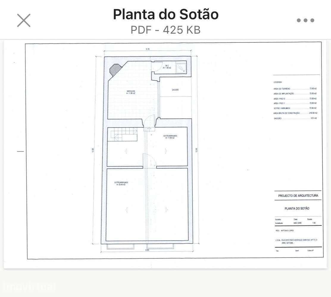 Apartamento T2 com 2 casas de banho em Setúbal - Grande imagem: 4/6