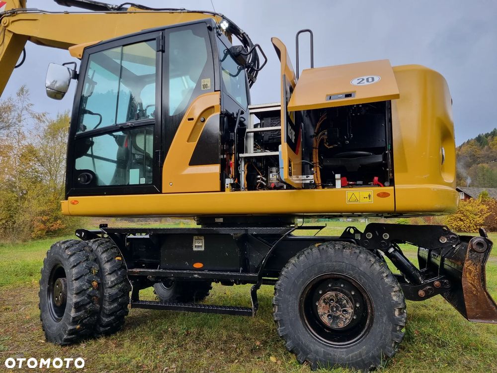 Caterpillar M318F Koparka CAT 18ton 2017r jak Nowa 6200mtg z Norwegii 3x łamane ramię smarowanie centralne Oryginał KLIMA KAMERY 6 cylindrów - 18