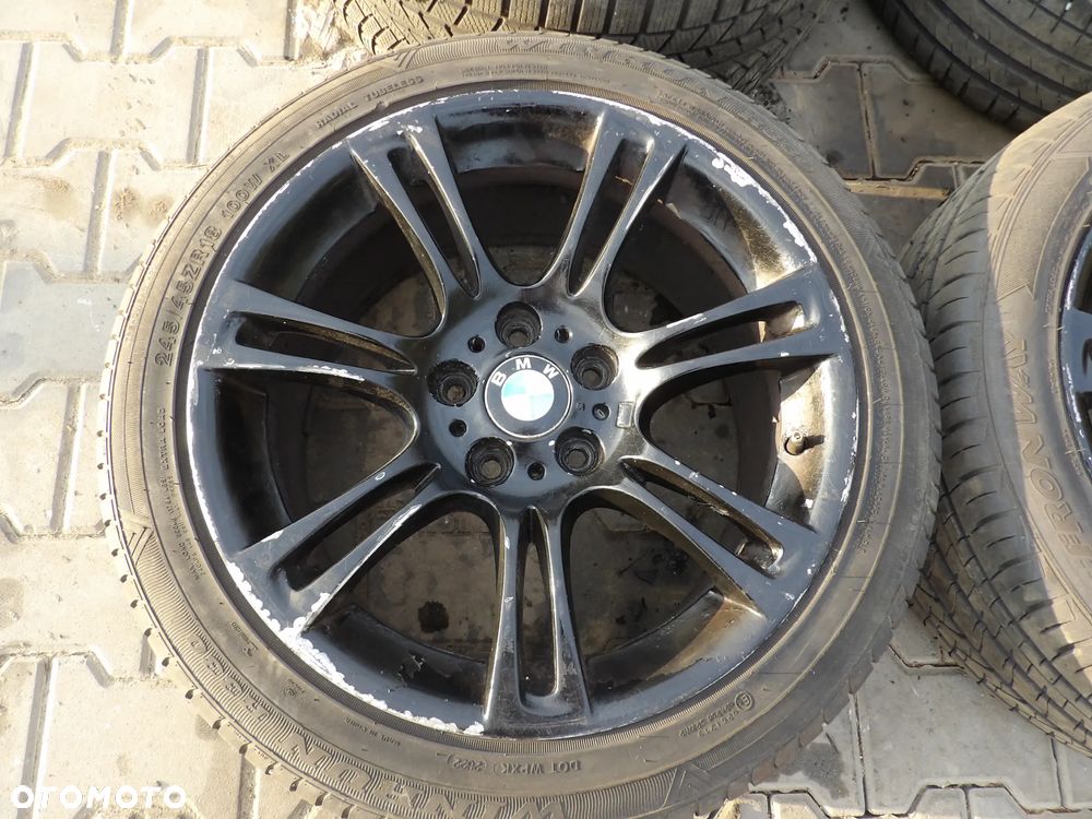 BMW - F10,F11 - M PAKIET - FELGI ALUMINIOWE - STYLING 350 - DWIE SZEROKOŚCI - 8Jx18EH2+ IS30 - 9Jx18EH2+ IS44 - 7842650  7842651 - 4