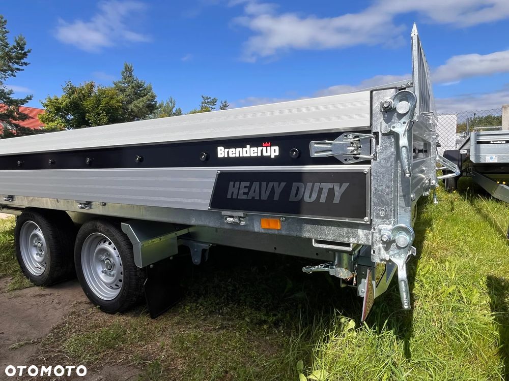 Brenderup Przyczepa wywrotka resor TT5375 HEAVY DUTY 3500kg 375x180cm - 7