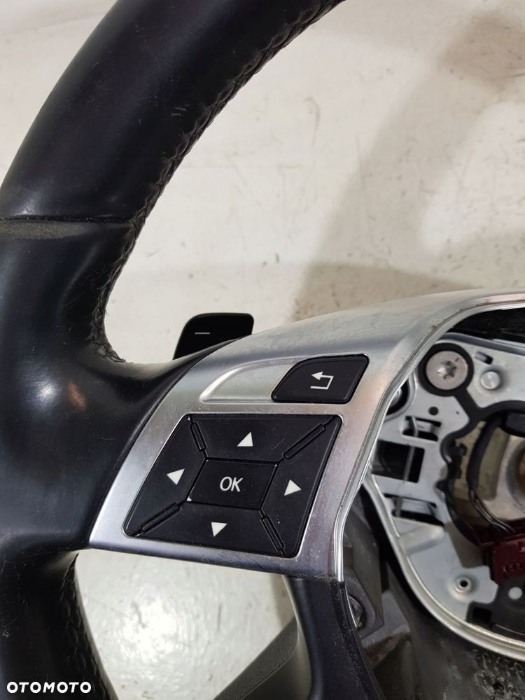 kierownica multifuncyjna skóra łopatki a2464605503 mercedes e-klasa w212 - 11