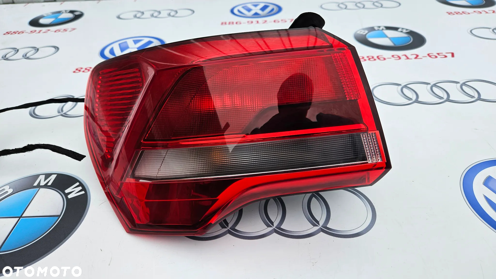 Audi Q3 83A 2 II Kompletna lampa tył lewy Lampa tylna lewa z kostką i kablem 83A945069 EUROPA ŁADNA - 3