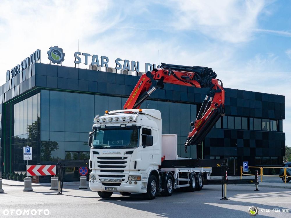 Scania R560 8x2 PALFINGER PK 85002 Fly Jib HDS Żuraw Crane Kran - 6