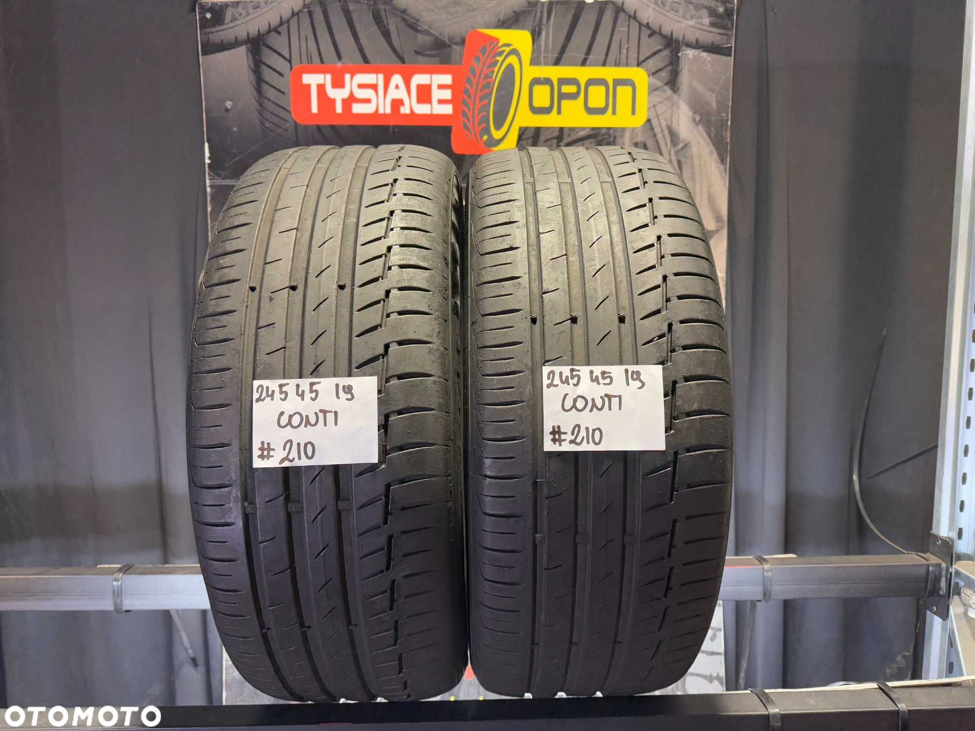 Opony Letnie 245/45/19 CONTINENTAL PREMIUMCONTACT #210 - 1