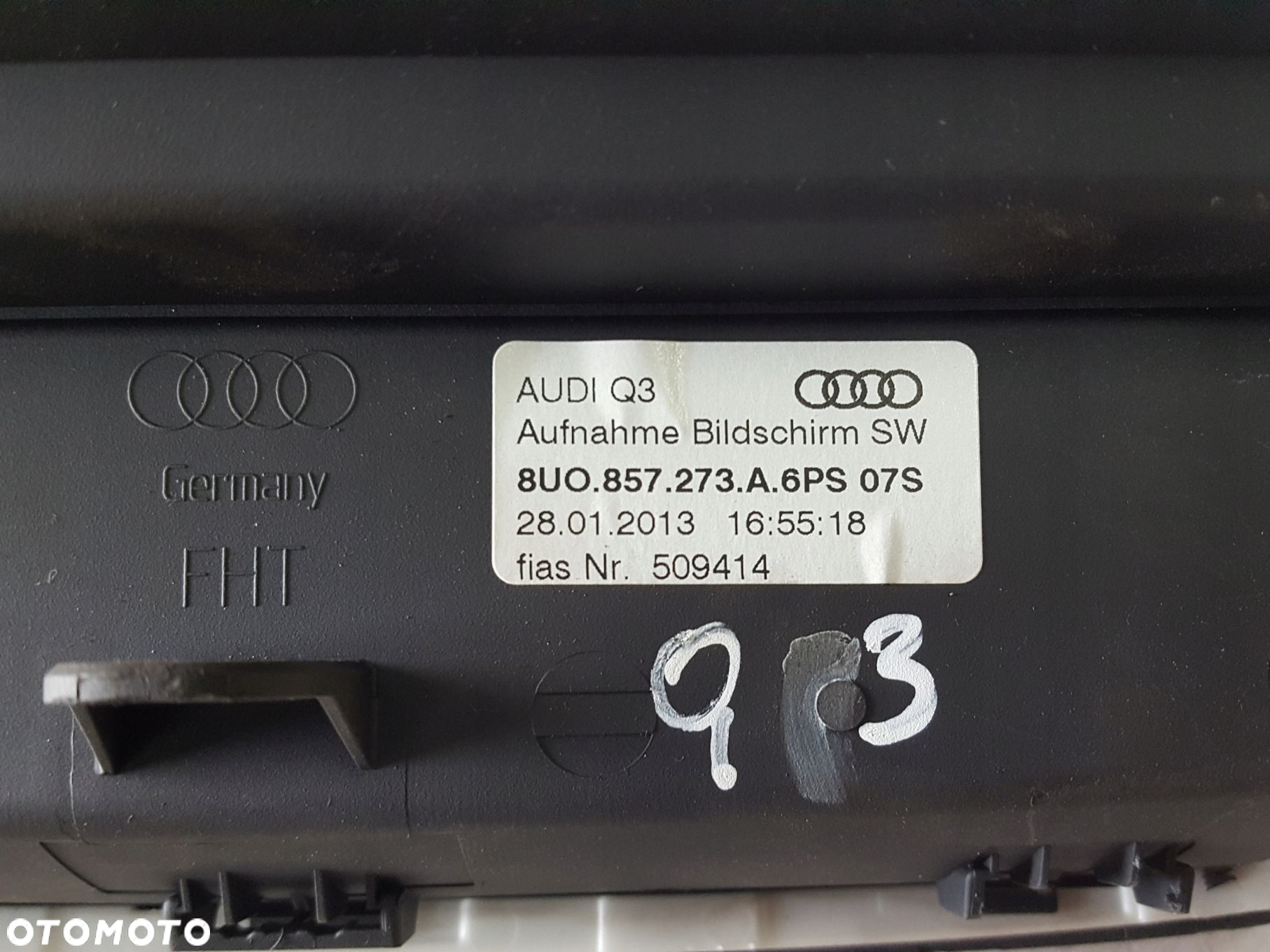 AUDI Q3 8U 11-14r WYŚWIETLACZ MONITOR NAWIGACJI MMI - 5