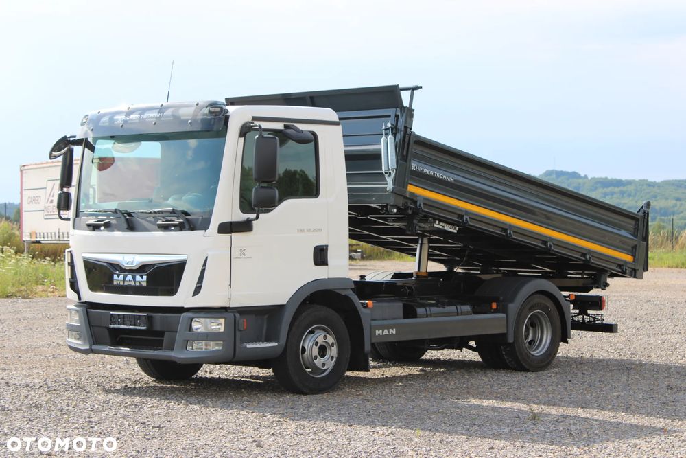 MAN TGL 12.220 12.250 Nowy 3-stronny WYWROT Kiper Wywrotka Manual Klima BLOKADA MOSTU Niski przebieg TGM Atego Midlum Eurocargo LF - 5