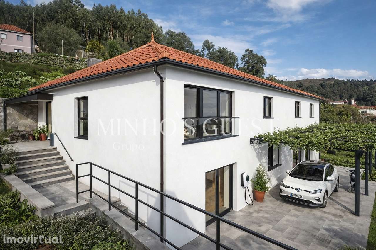 Moradia V4 c/ Vista Montanha a 10 min do centro de Vila Verde – Ribeir - Grande imagem: 2/38