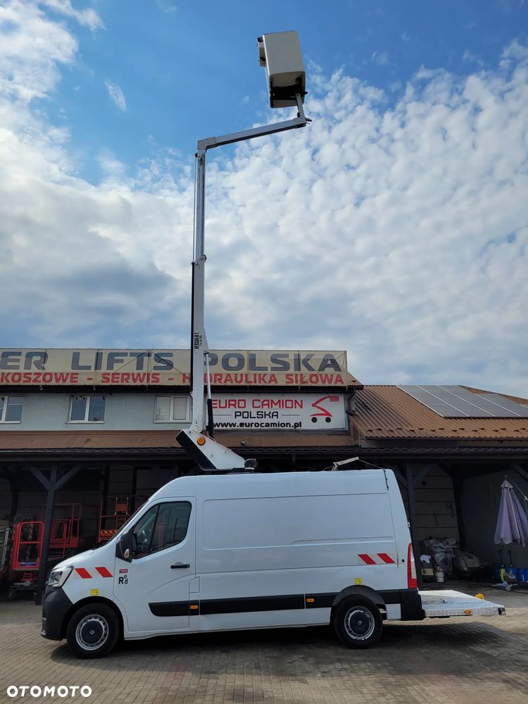 Renault Master podnośnik koszowy zwyżka 12,5 m - 10