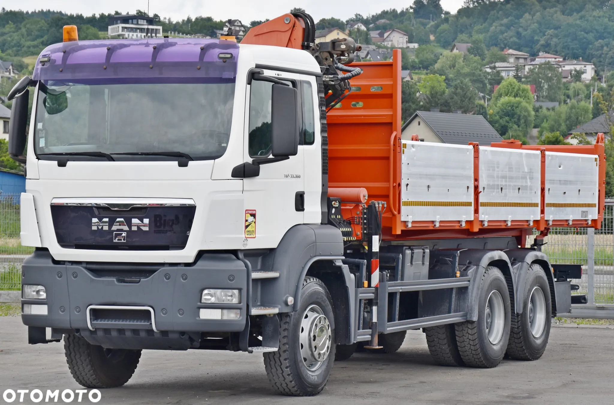 MAN TGS 33.360 * WYWROTKA 6,40 m + PK 15500 / 6x4 * STAN BDB - 4