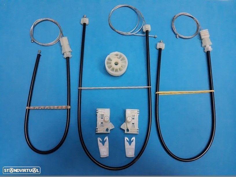 kit reparação elevador vidros Renault Clio III  (modelo 3 portas)   NOVO - 1