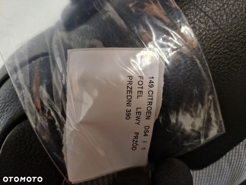 citroen ds4 i 1 fotel kierowcy lewy przód przedni - 8
