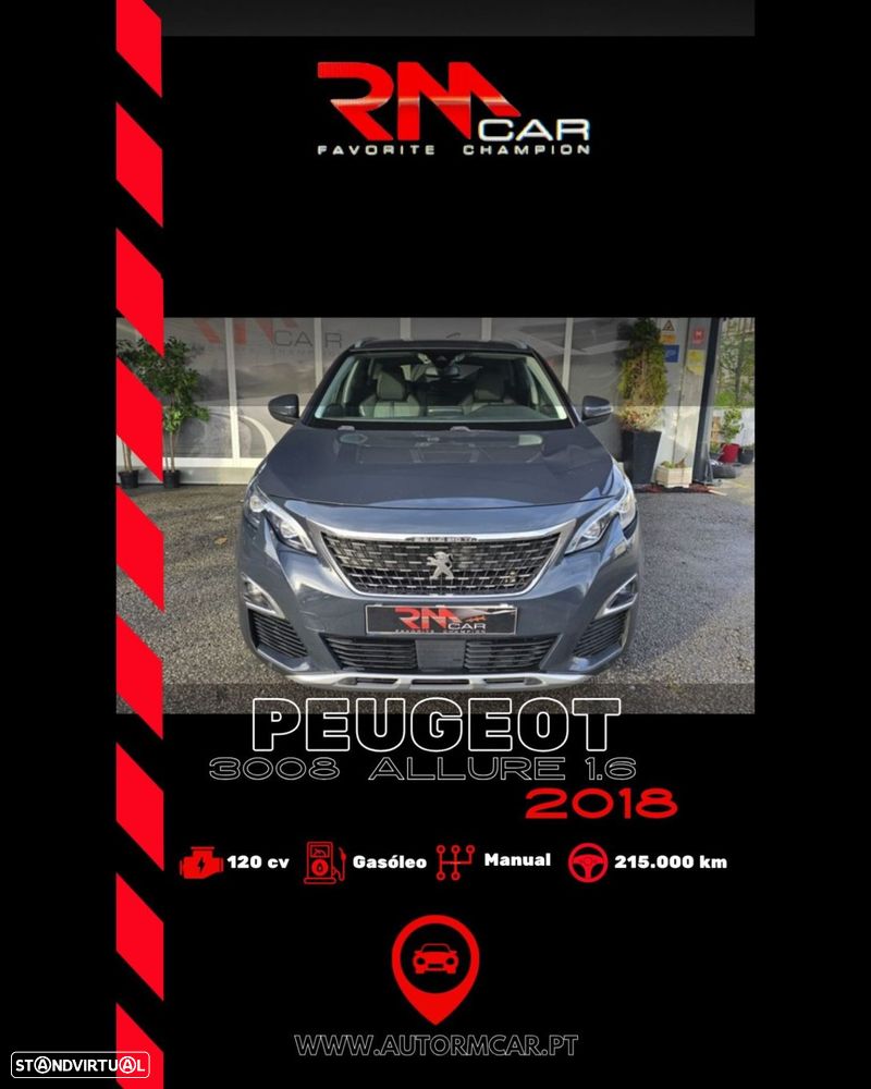 Peugeot 3008 1.6 BlueHDi Allure EAT6 - 7