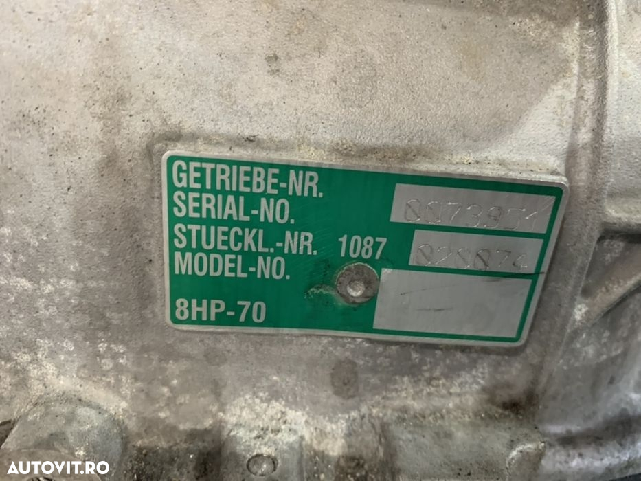 Cutie viteze automata 8hp-70 bmw 740d x drive din - 2
