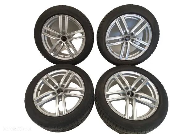 AUDI 7,5X17 4x FELGI ALUMINIOWE R17 5X112 ET38 KOŁA OPONY PIRELLI 225/50