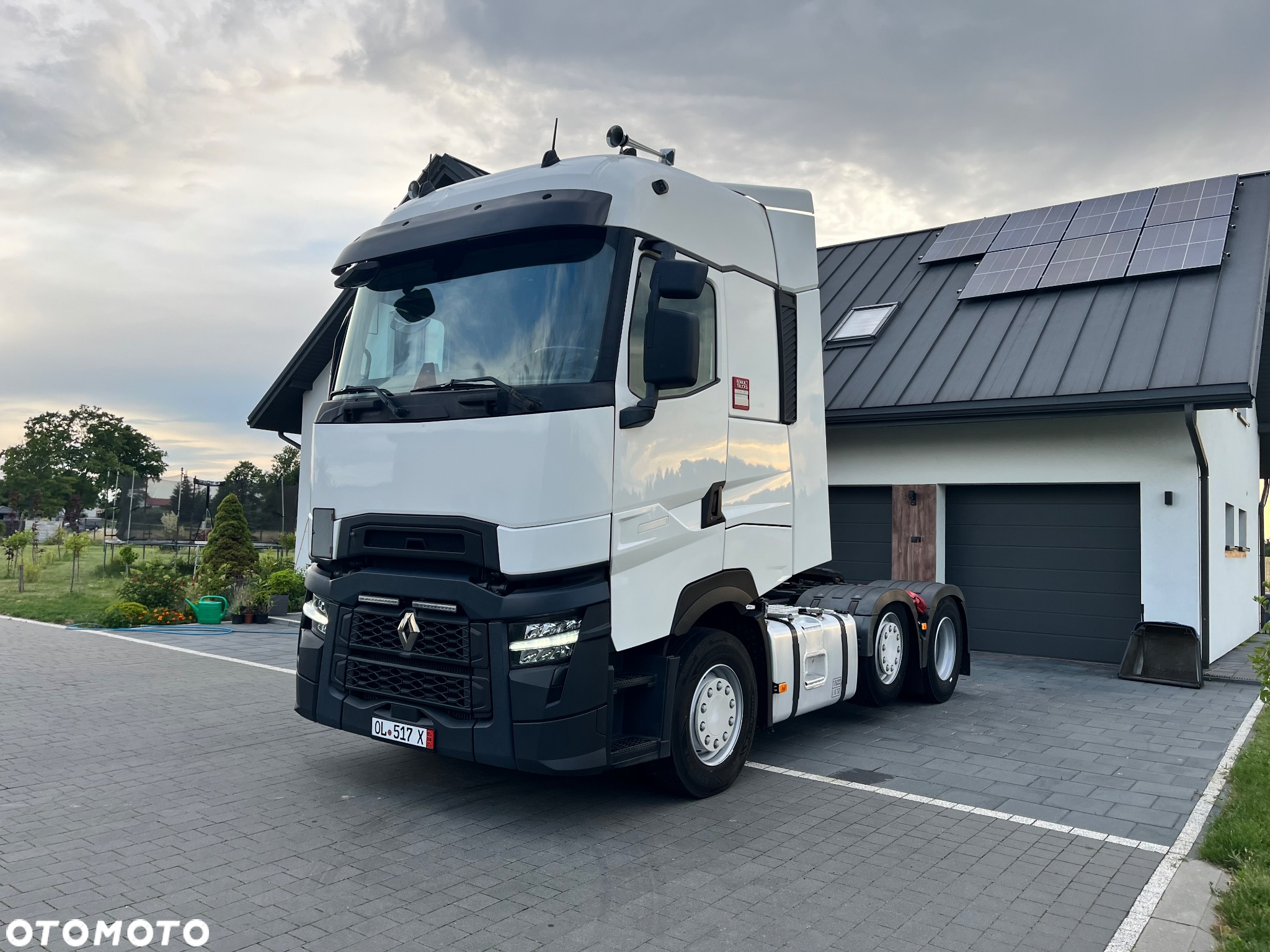 Renault T 480 HIGH DTI 13 / 6x2 / Pusher / DMC 60 ton / Full LED / Nowe Opony / Siodło regulowane / Masa własna 9268 kg / Super stan - 2