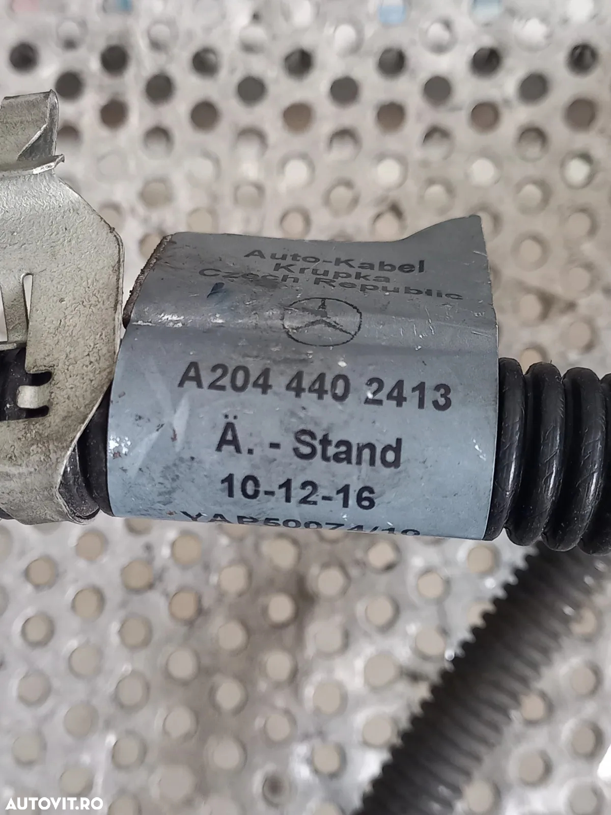 Borna Baterie Cu Capsa Pirotehnica Mercedes C/E Class W212 W204 Cod A - Dezmembrari Arad - 5