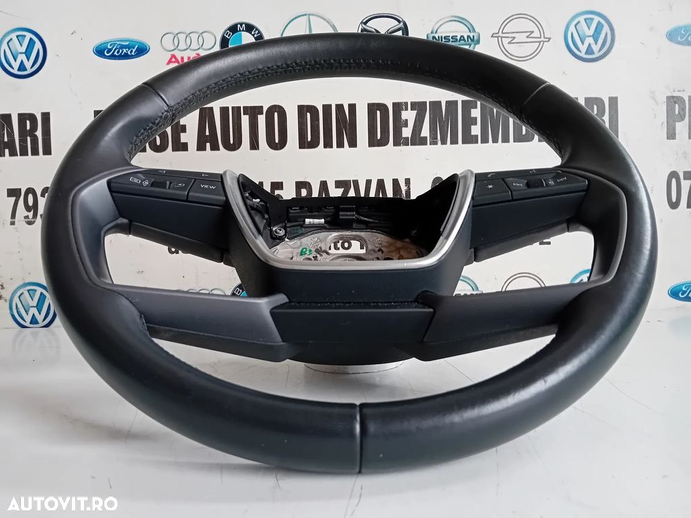 Volan Din Piele Cu Comenzi Audi A6 C8 A8 A7 An 2018-2024 4 Spite Cod 4N0419091AE Motor DTP - 4